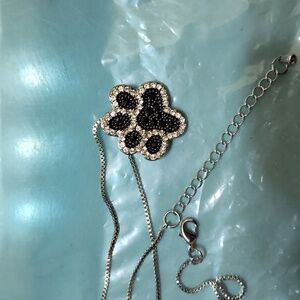 New, Paw Print Necklace